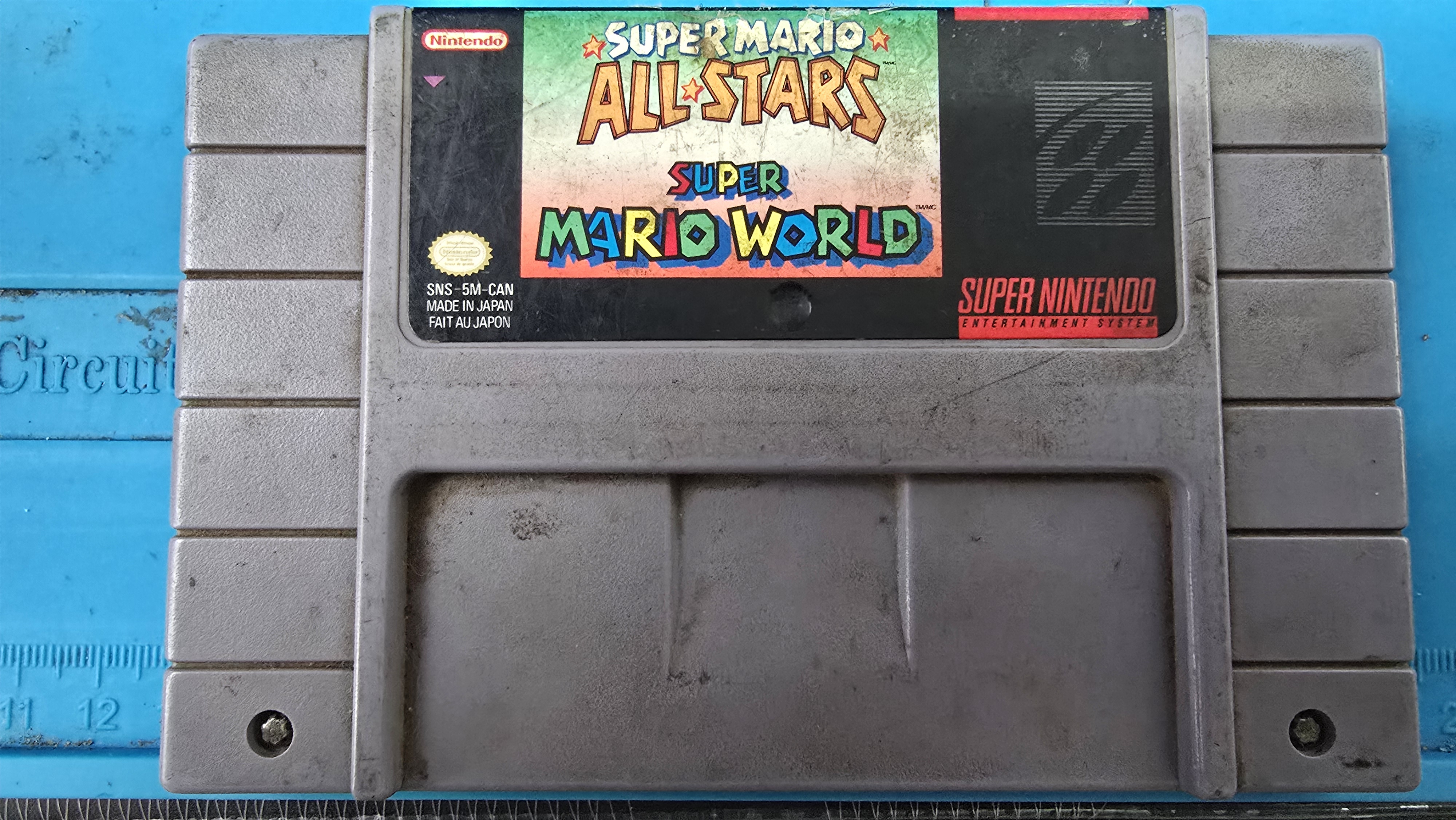 Super Mario All-stars and Super Mario World